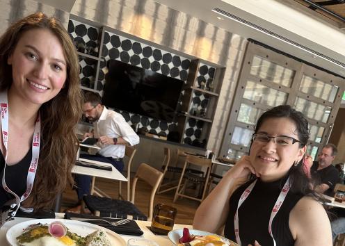 Lab Members at Dinner